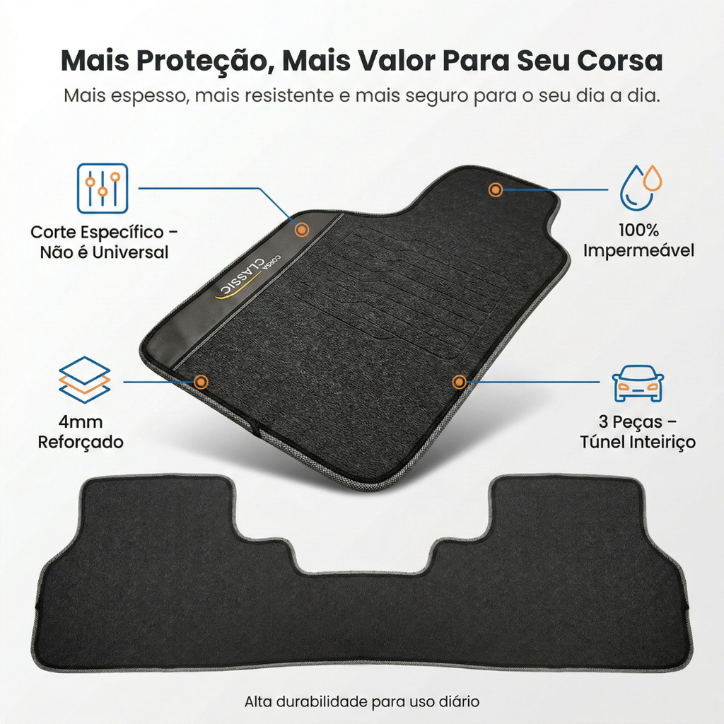 Tapete para Corsa Classic