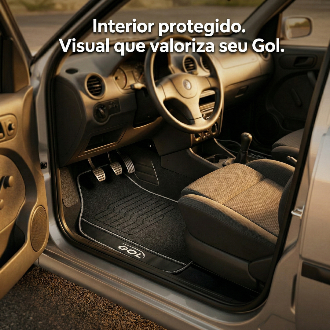 Tapete para Gol G2 G3 G4