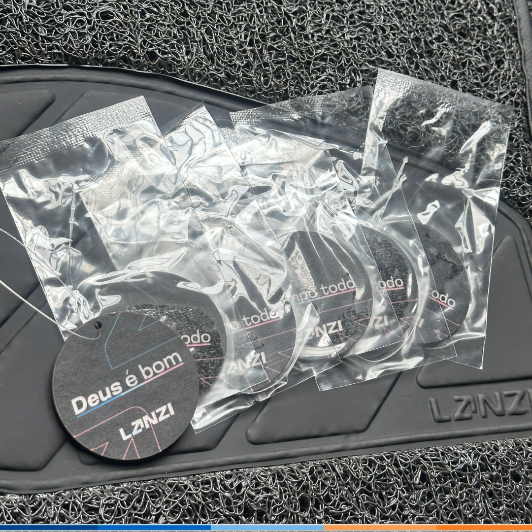 Kit 6 Aromatizadores Para Carro Vanilla - Fragrância Exclusiva!