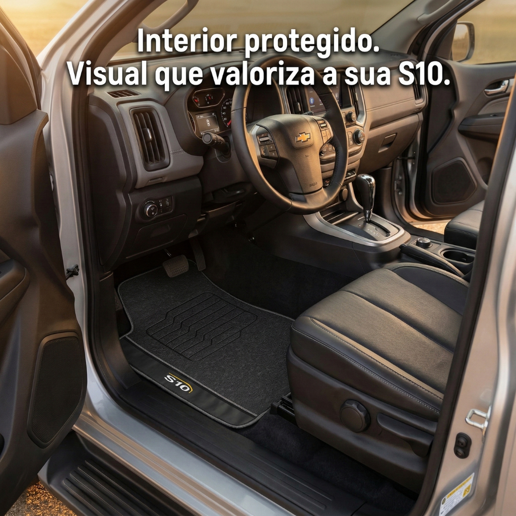 Tapete para S10 Nova Cd 2019 Acima