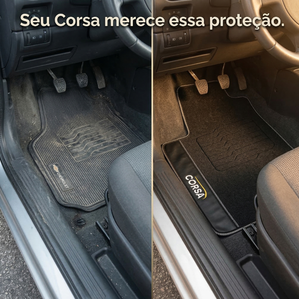 Tapete para Corsa 2002 A 2012