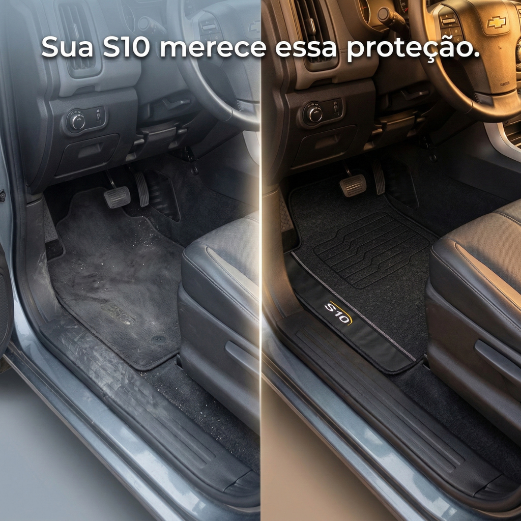 Tapete para S10 Nova Cd 2019 Acima