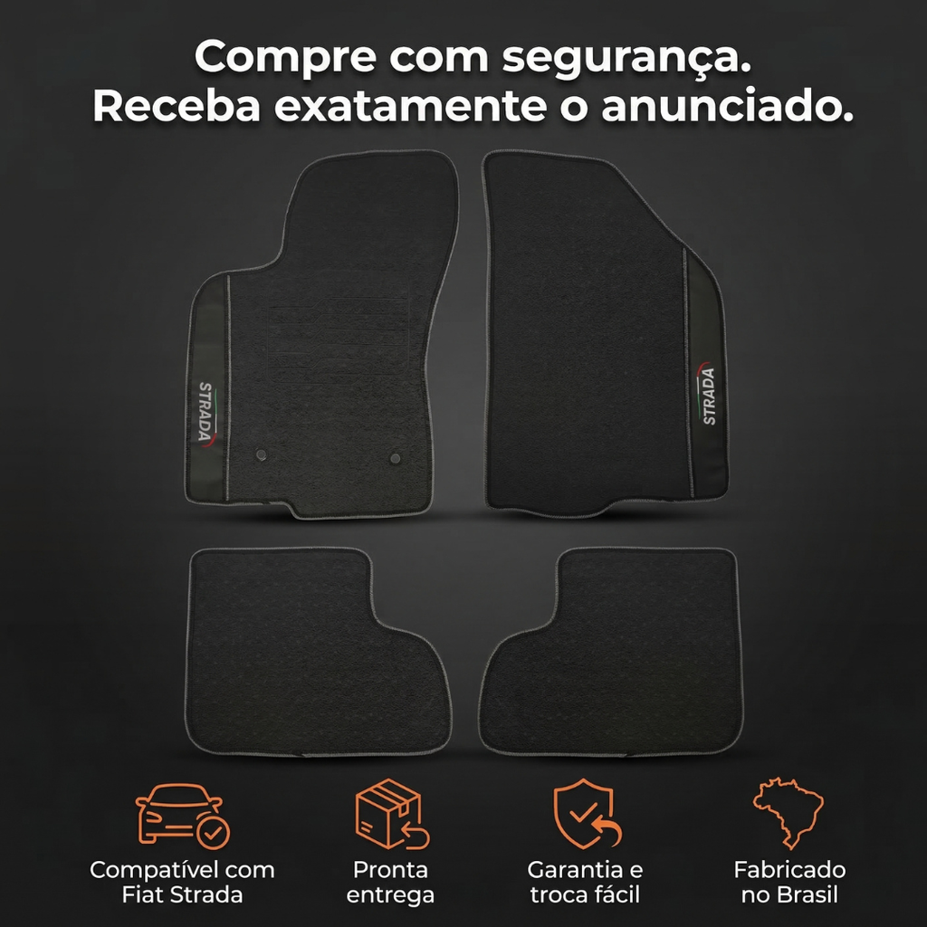 Tapete para Strada Cd 2020 Acima