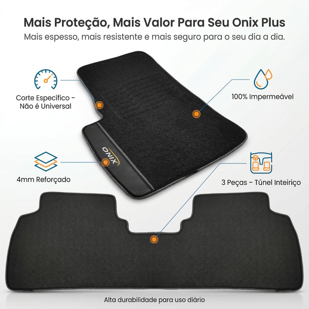 Tapete para Onix Plus