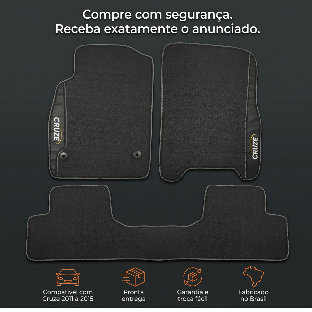 Tapete para Cruze 2011 A 2016