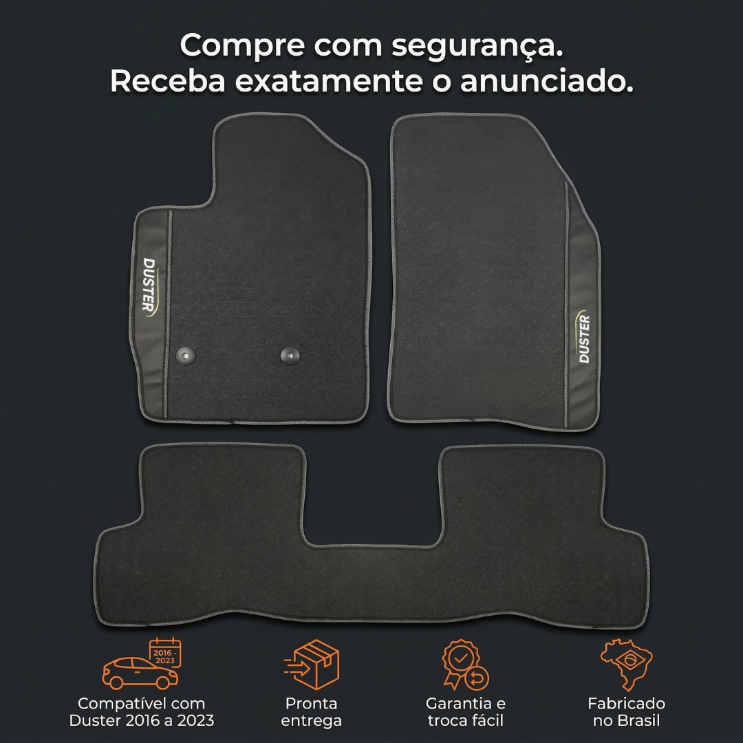 Tapete para Duster 2016 Acima